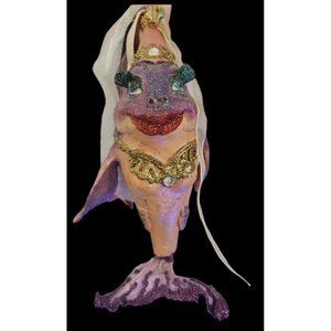 December Diamonds Princess the Anthropomorphic Damsel Fish Ornament 2001 No Tag